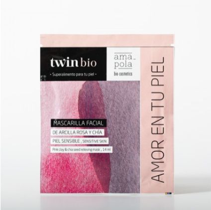 Mascarilla de Arcilla rosa y Chía