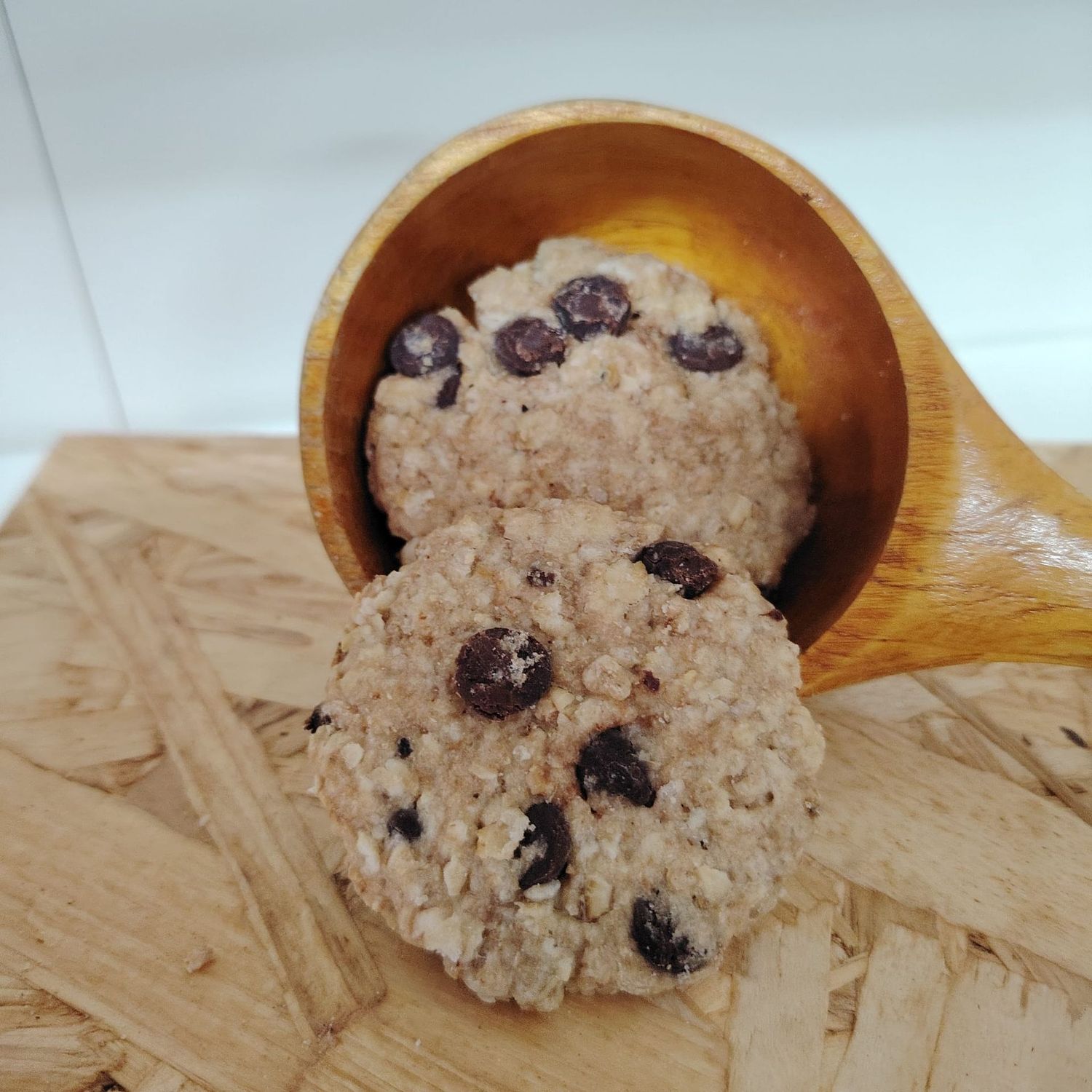 Galletas de avena con chips de chocolate