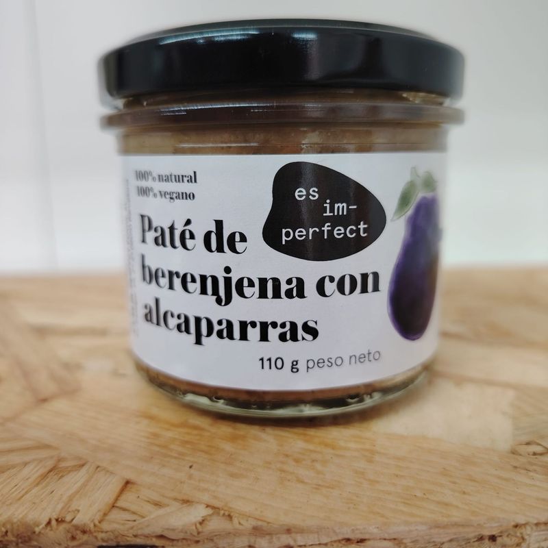Paté de berenjenas con alcaparras