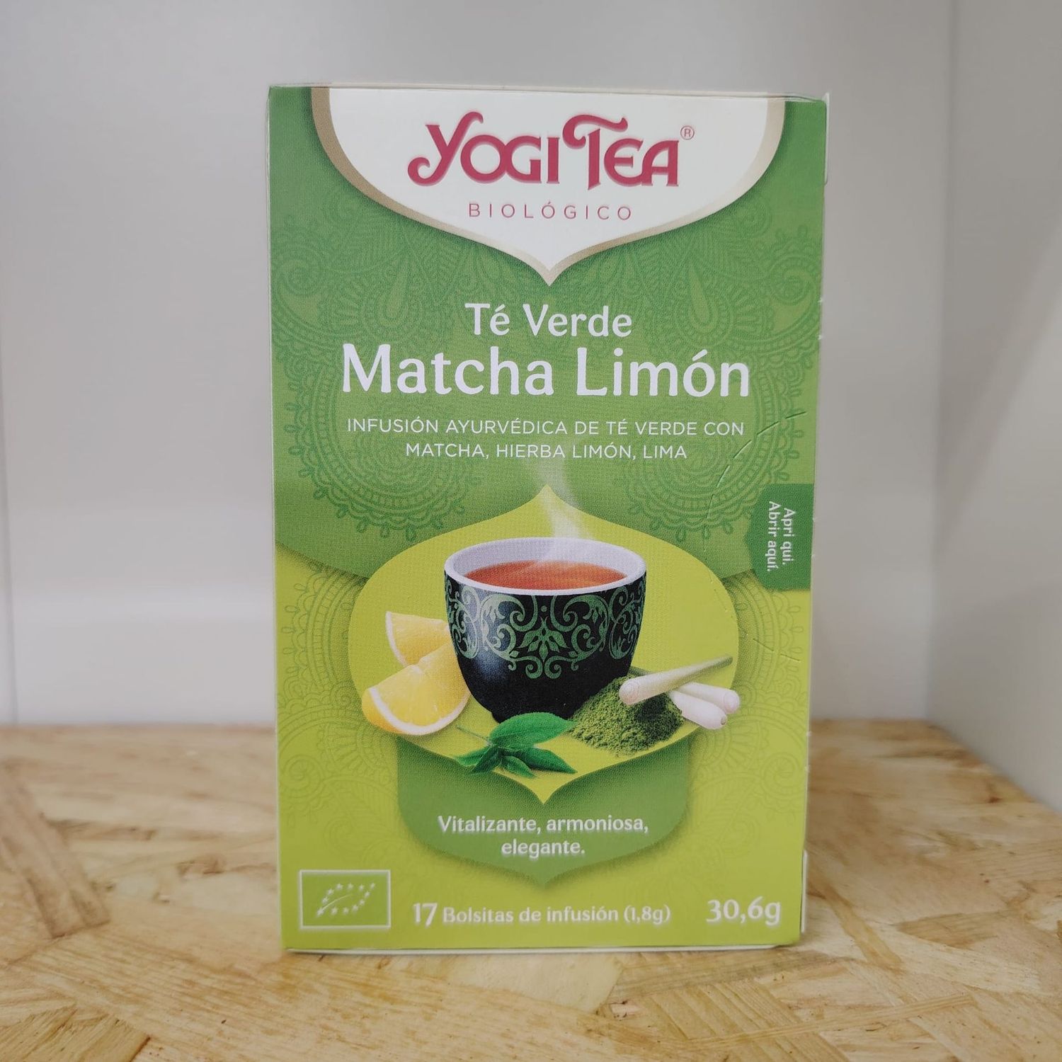 Yogi tea "Matcha Limón"
