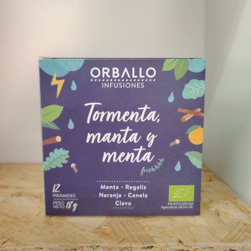 Orballo "Tormenta, manta y menta"