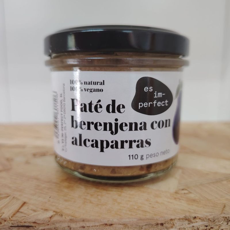 Paté de berenjenas con alcaparras