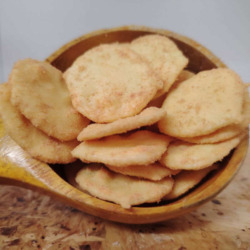 Galletas de maíz sabor queso