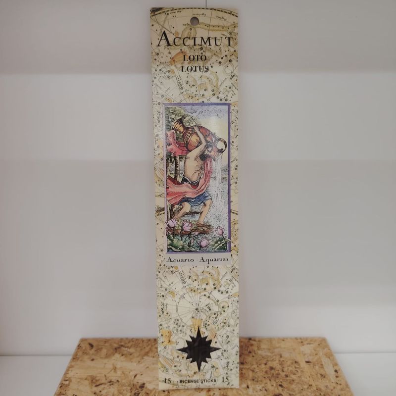 Incienso  Acuario -Loto-