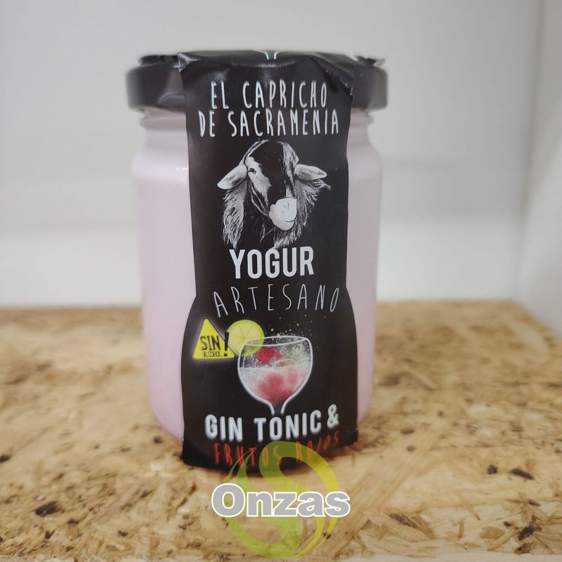 Yogur de gin tonic