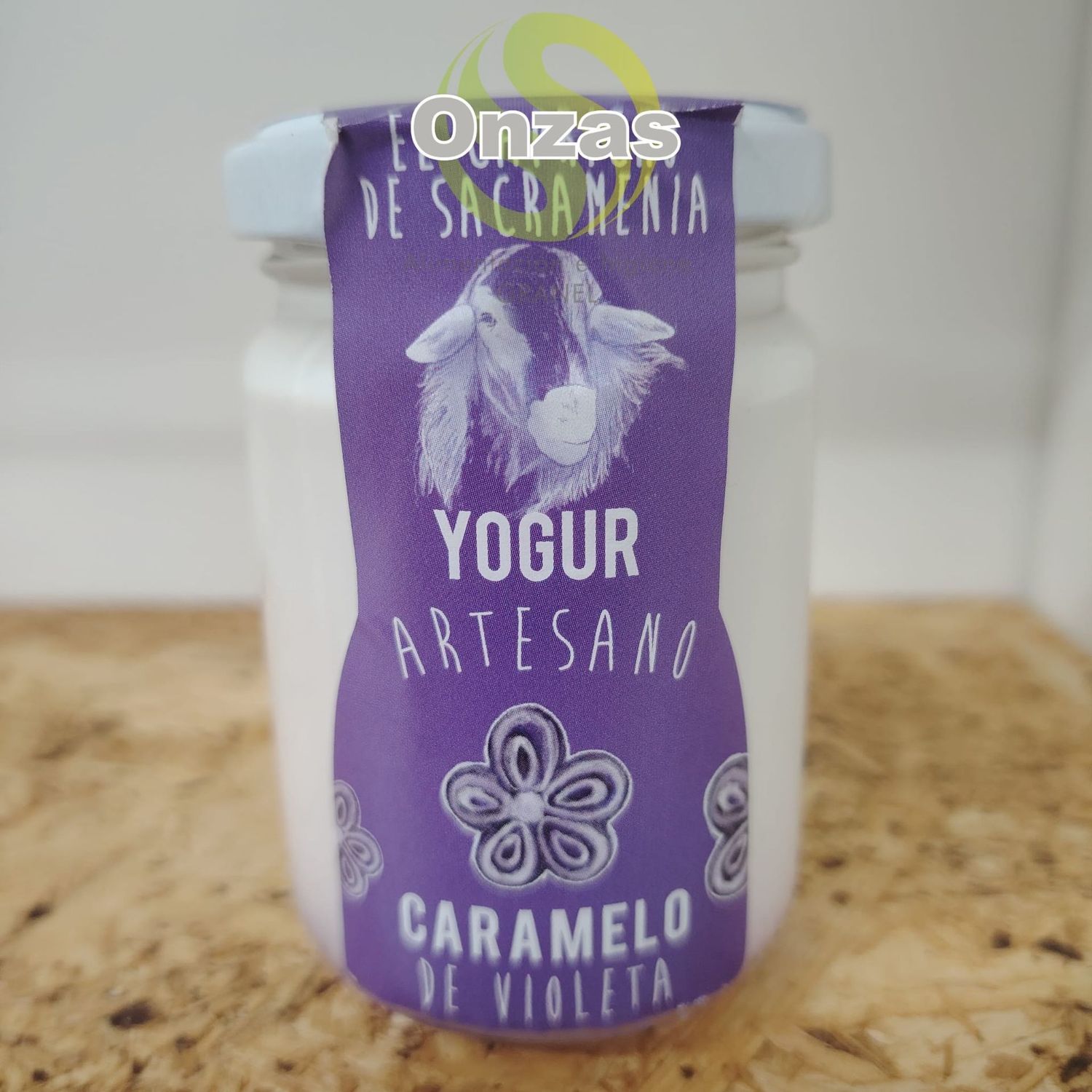 Yogur de caramelo de violeta