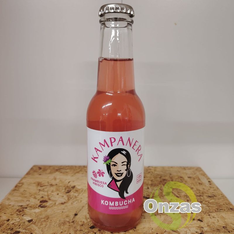 Kombucha Frambuesa & Hibisco Kampanera
