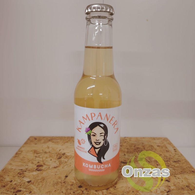 Kombucha Mango y Maracuyá Kampanera
