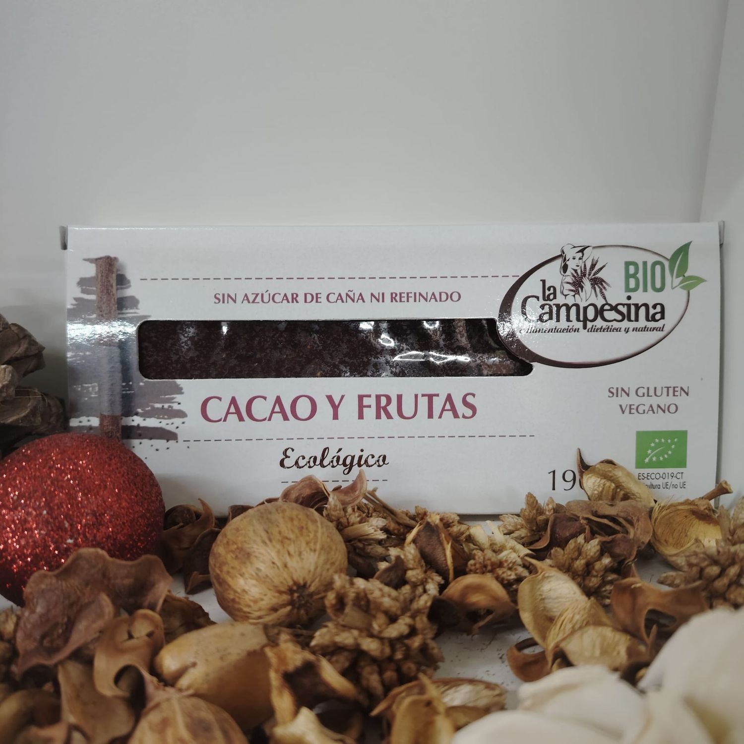 Turrón CACAO Y FRUTAS