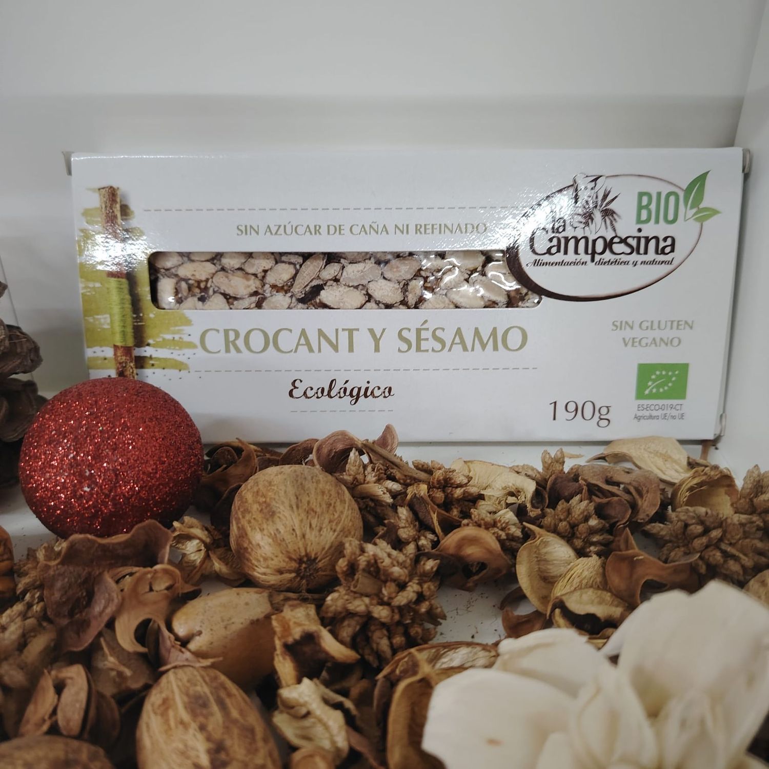 Turrón CROCANT Y SÉSAMO