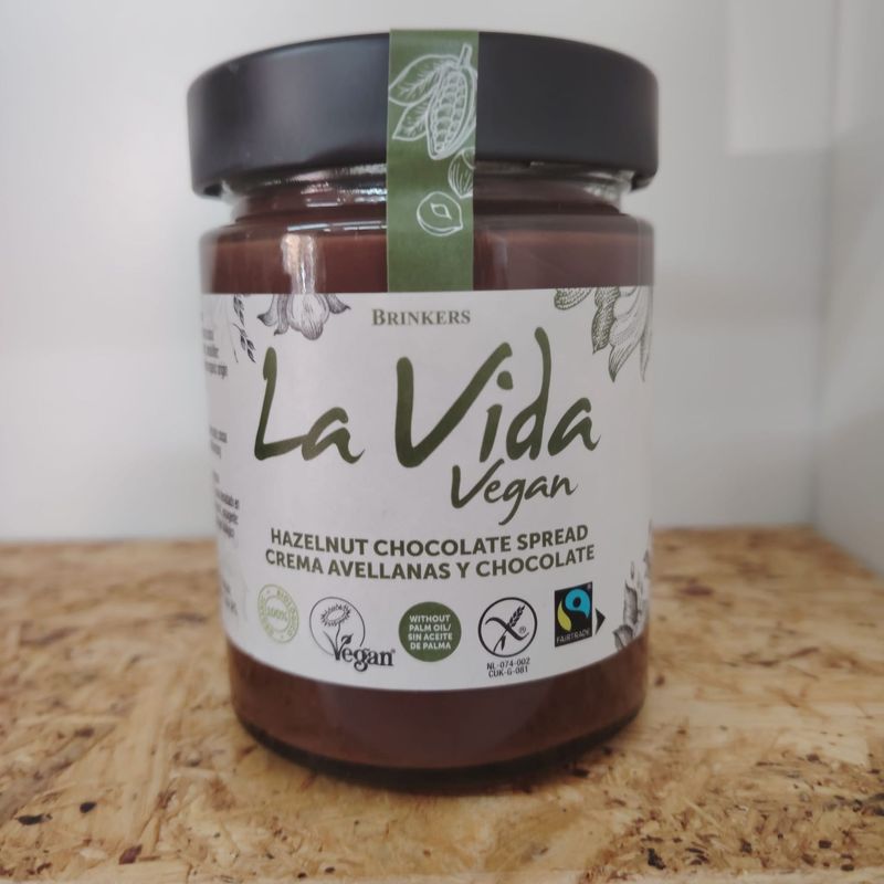 Crema de avellanas y chocolate