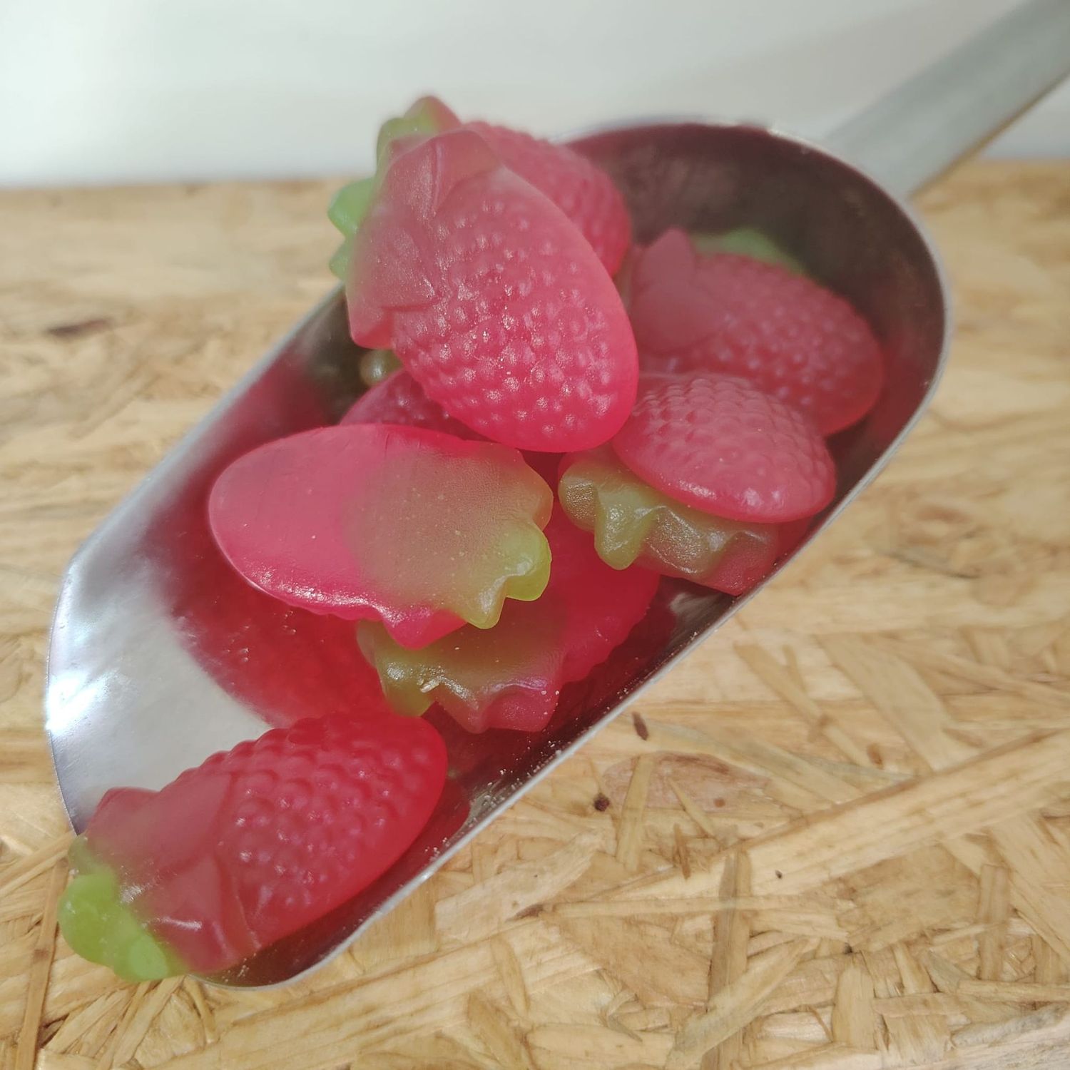 Fresas veganas