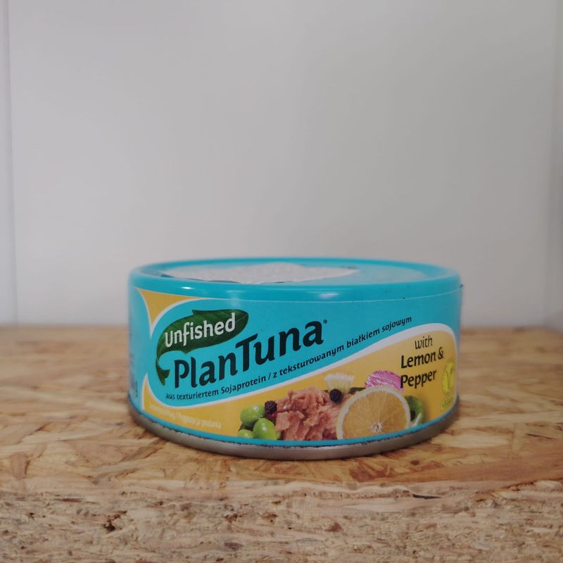 Atún con limón y pimienta