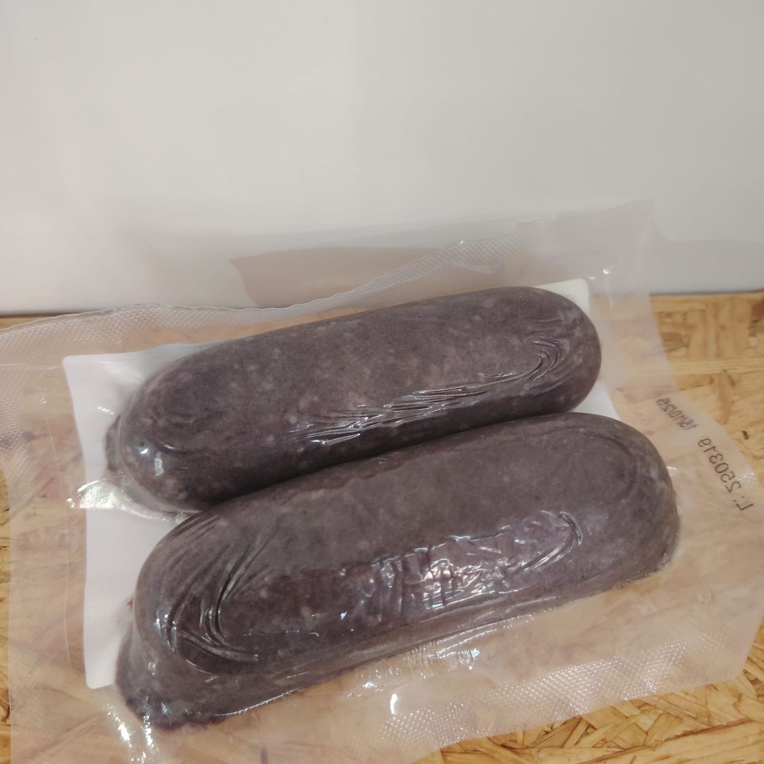 "Morcilla" vegana