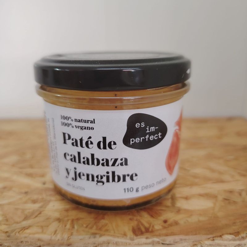 Paté de calabaza con jengibre