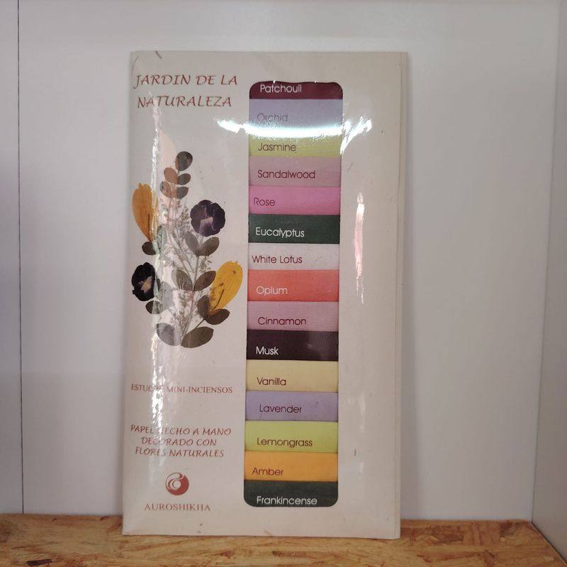 Estuche mini inciensos