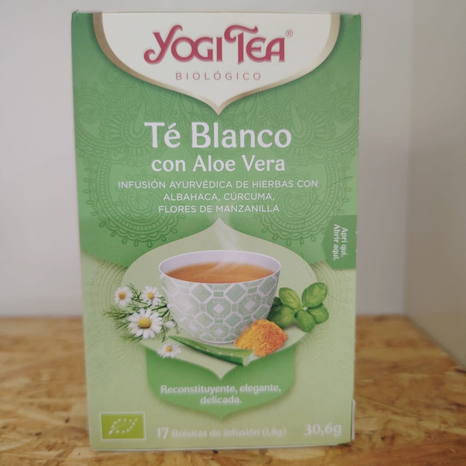 Yogi Tea "Té Blanco con Aloe Vera"