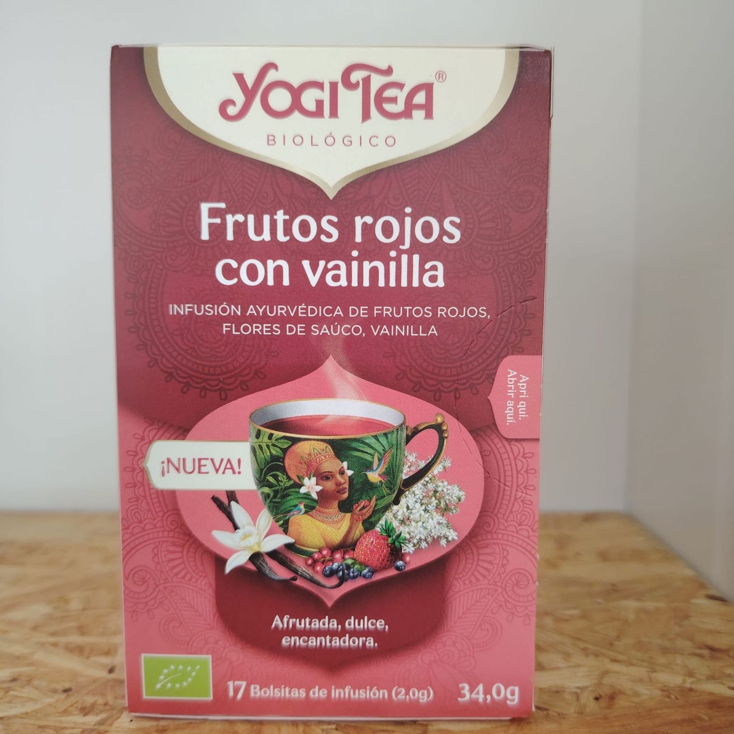 Yogi Tea "Frutos rojos con Vainilla"