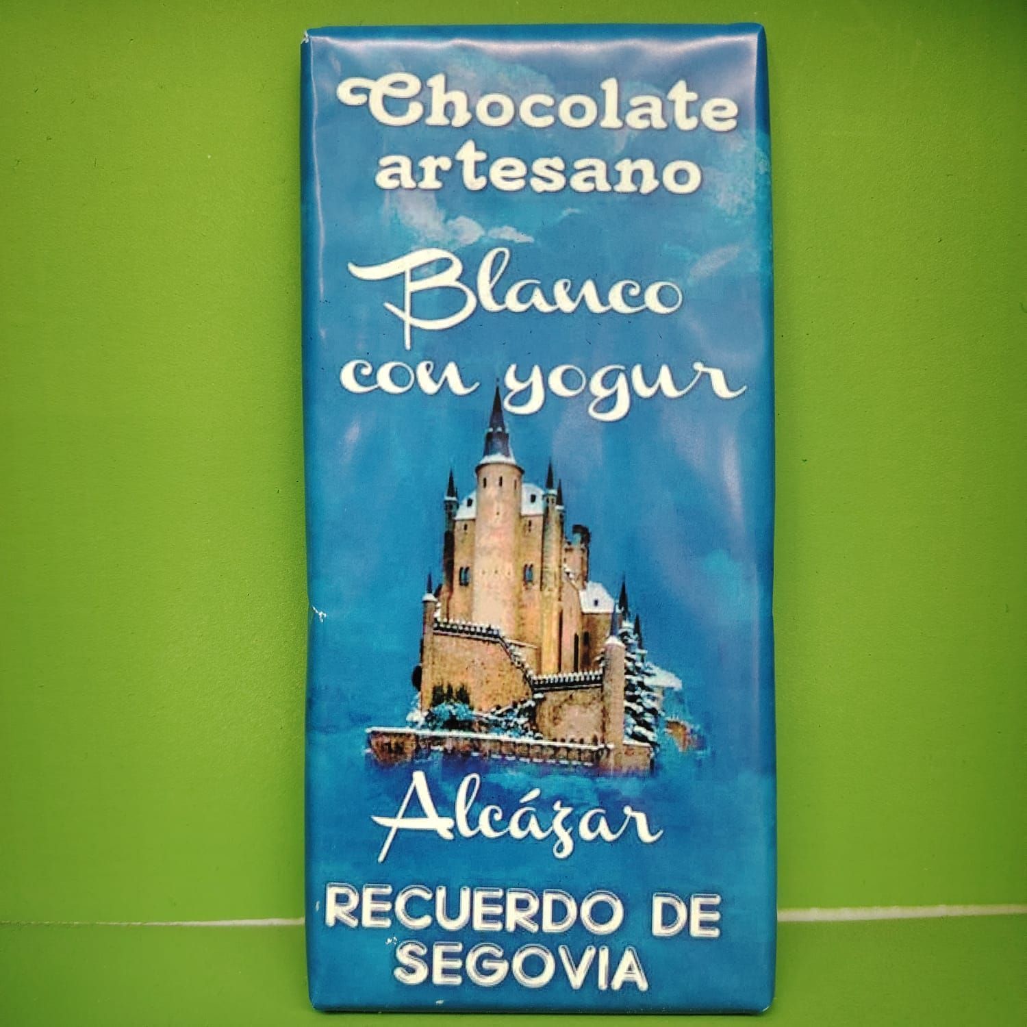 Chocolate blanco con yogur