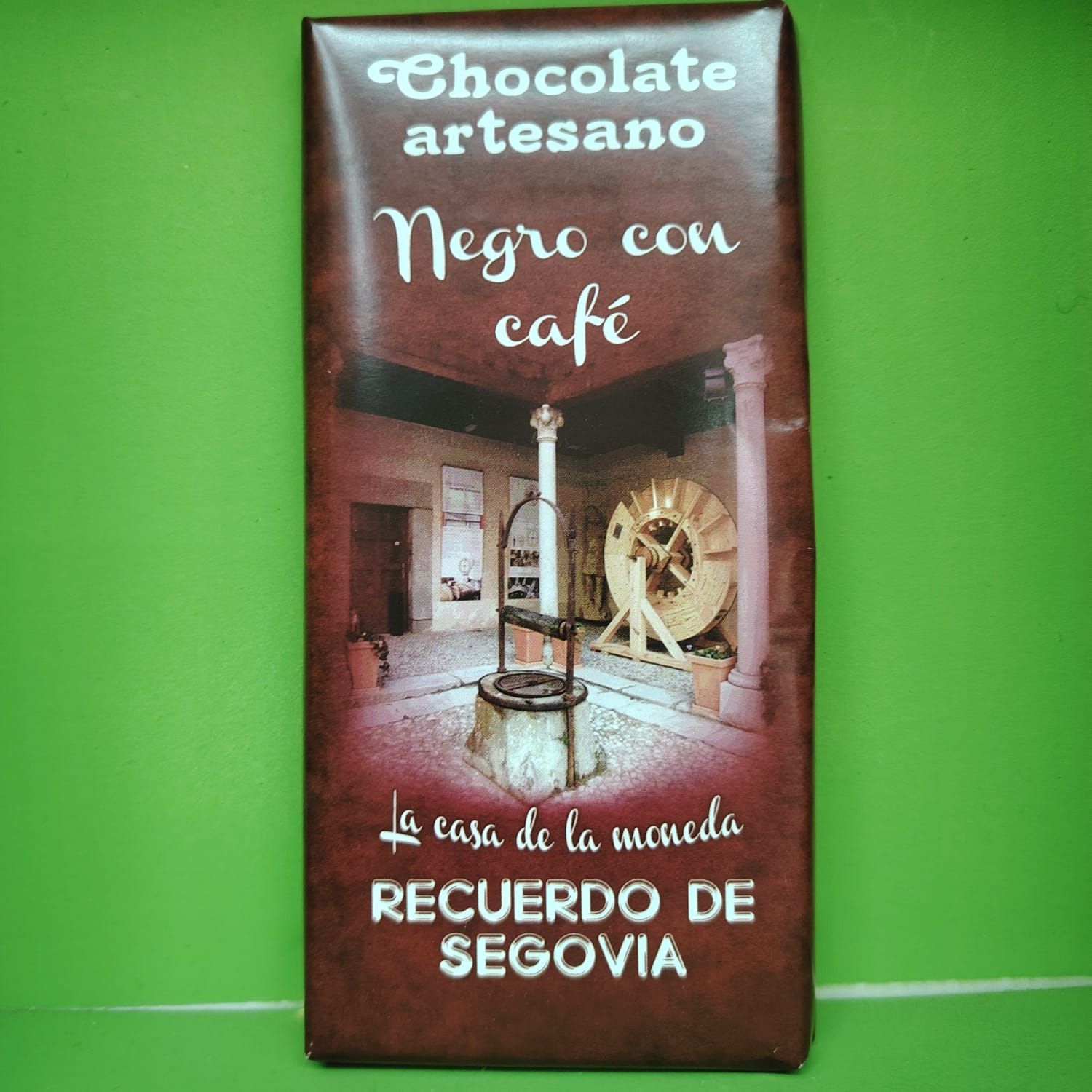 Chocolate negro con café