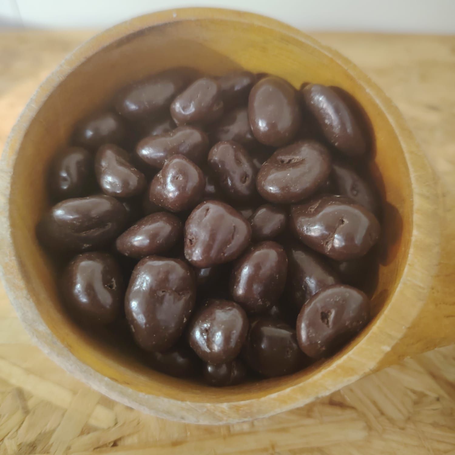 Arándanos con chocolate negro