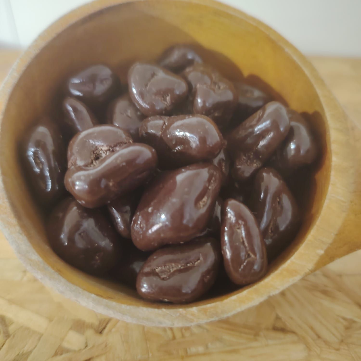 Jengibre con chocolate negro
