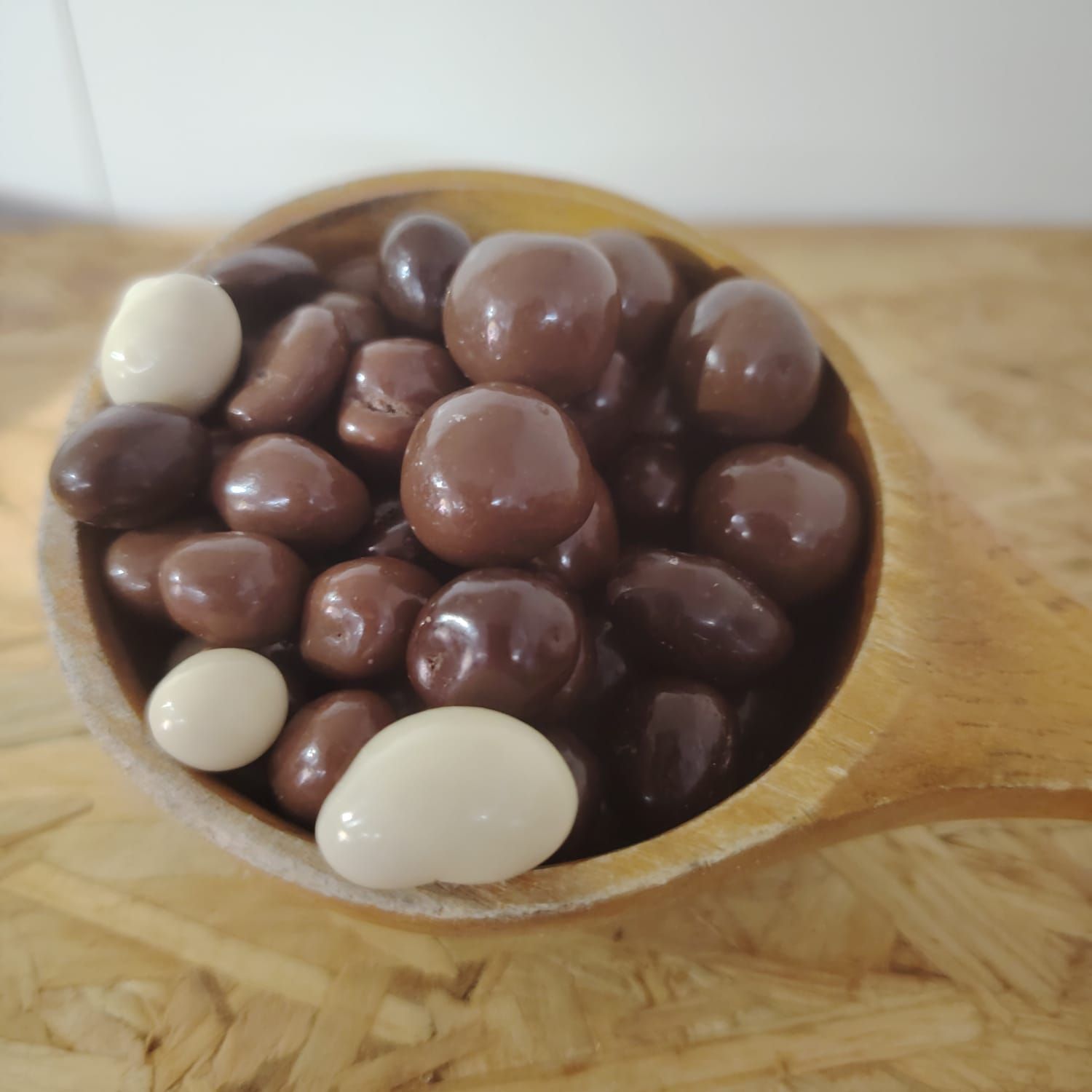 Cacahuetes tres chocolates