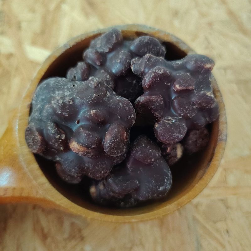 Galletas de vainilla con chocolate negro