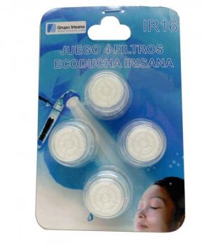 Juego de 4 filtros para la Ecoducha