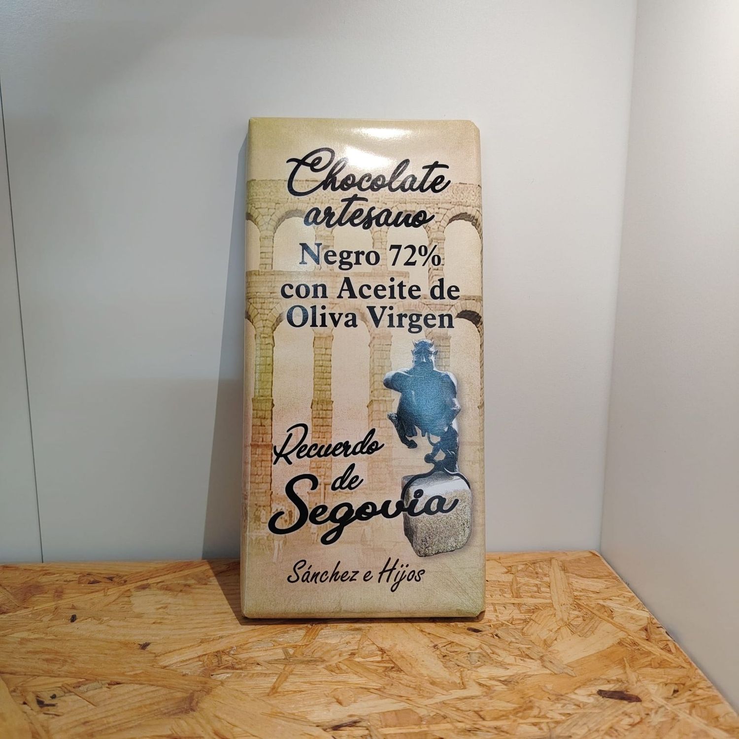 Chocolate negro con aceite de Oliva