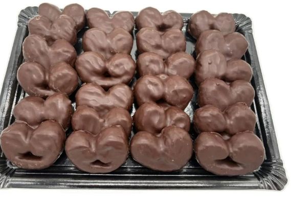 Palmeritas de chocolate negro