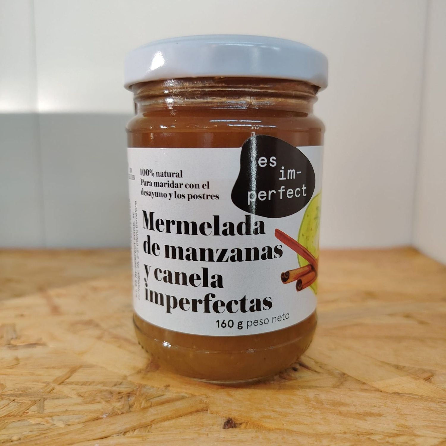 Mermelada de canela y manzana