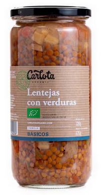Lentejas con verduras