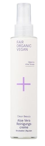 i+m-Loción limpiadora Aloe vera Clean Beauty. 100 ml cristal