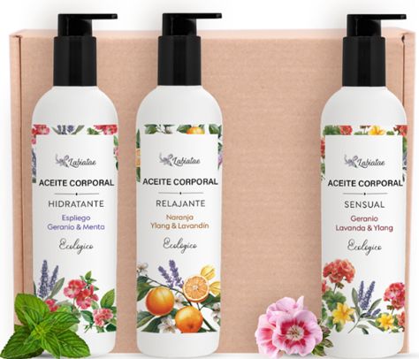 Kit de aceites corporales Armonía floral Kit de aceites corporales Armonía floral