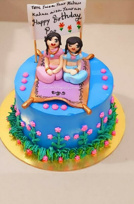 Cake 01 Twin Sisters