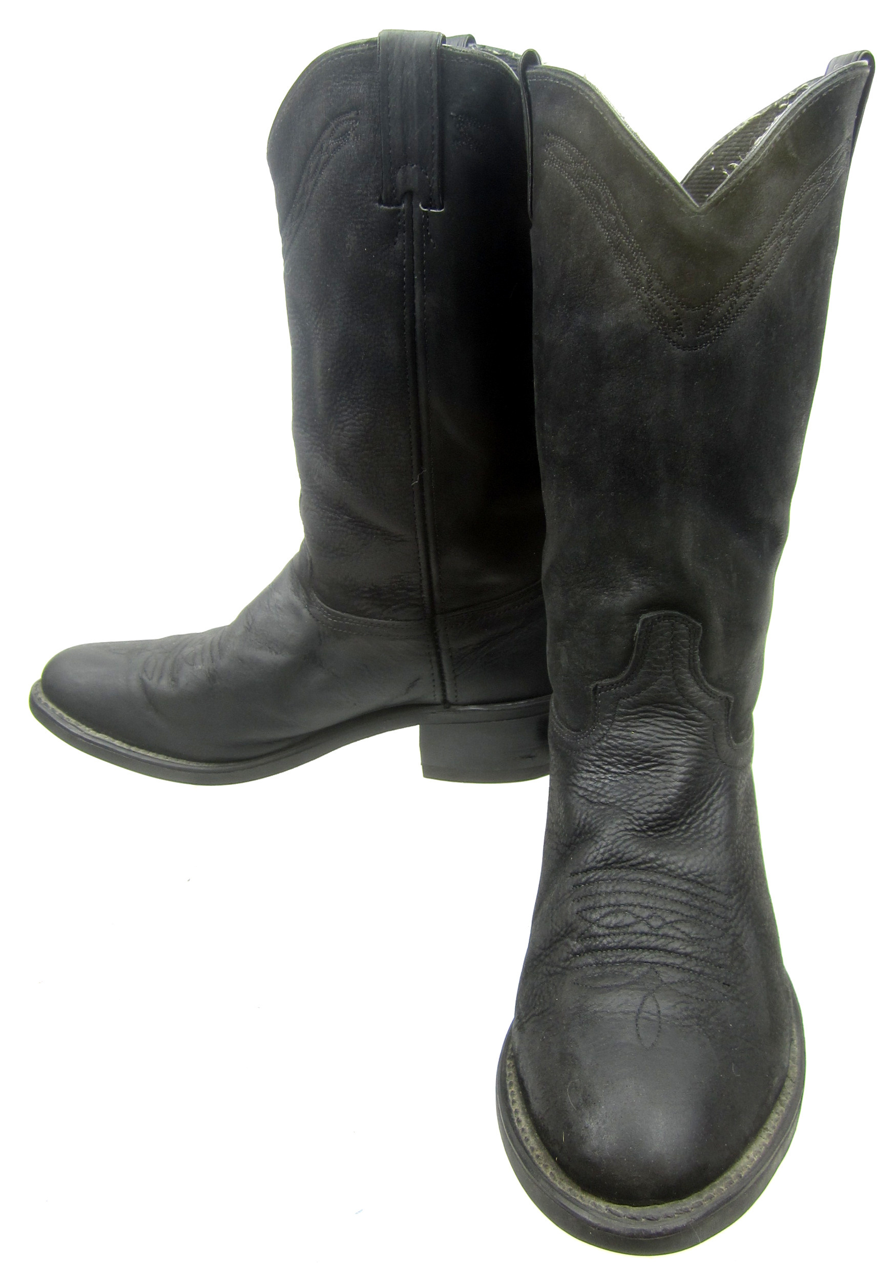 black western work boots