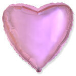 Globo con Texto Corazón Rosa Brillante