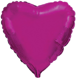 Globo con Texto Corazón Purple