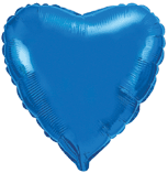 Globo con Texto Corazón Azul