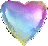 Globo  con Texto Corazón Gradiente