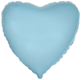Globo con Texto Corazón Blue Baby