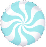 Globo con Texto Redondo Caramelo Blue Baby 45 cm