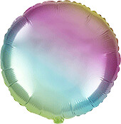 Globo con Texto Redondo Gradiente
