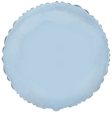 Globo con Texto Redondo Blue Baby