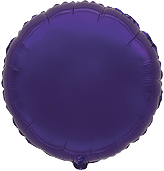 Globo con Texto Redondo Violeta 