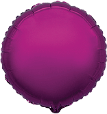 Globo con nombre o frase Redondo Purple 45cm