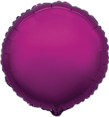 Globo con Texto Redondo Purple