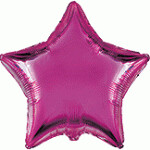 Globo con Texto Estrella Purple 