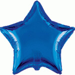 Globo con Texto Estrella Azul 